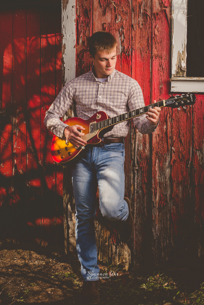 Senior Photography Breckenridge Guitar