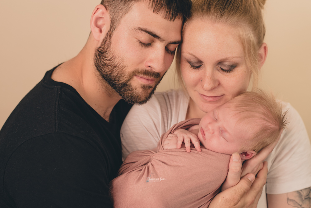 Newborn Photography St. Louis Family Portrait