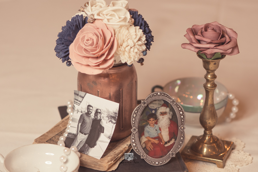 Vintage Fall Wedding Photography reception details