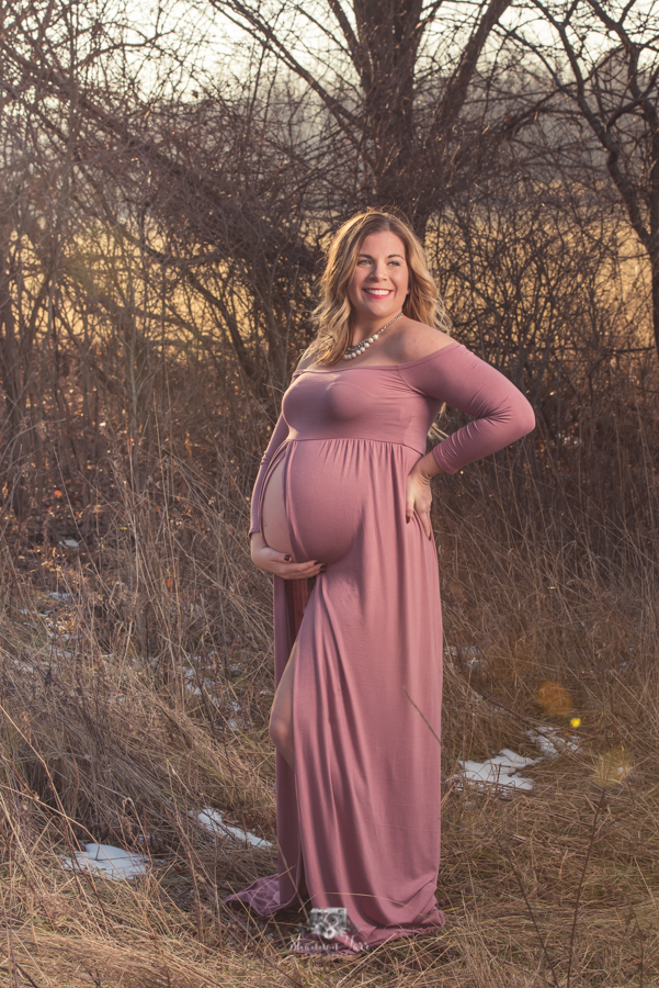 Elegant Maternity Photography in Alma, MI 