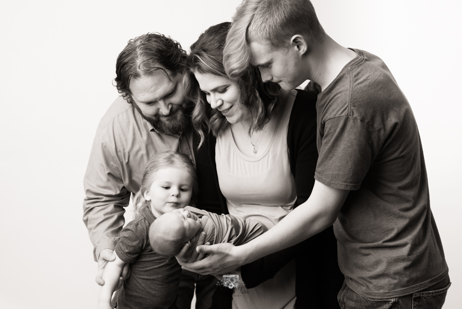 Family Photography in St. Louis studio portrait