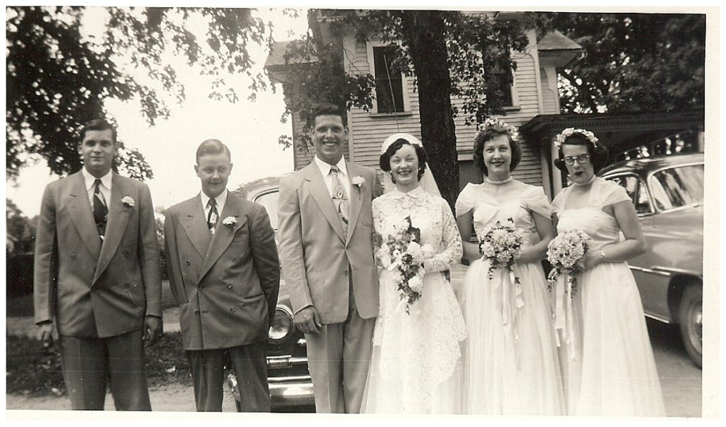 Grandmas wedding picture